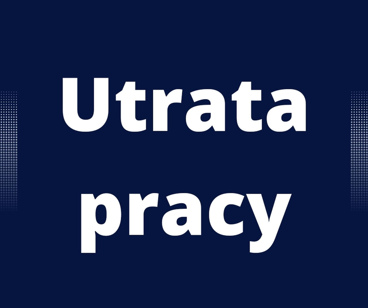 Upadłość konsumencka Kraków - utrata pracy