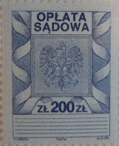Opłata sądowa